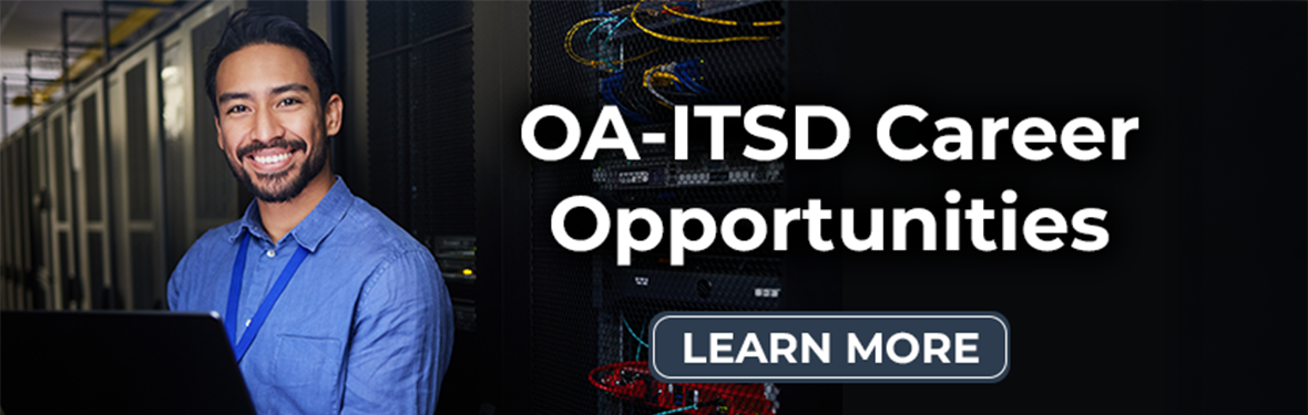 OA-ITSD Career Opportunities